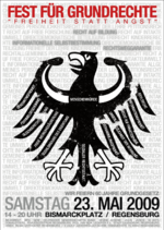 Plakat Fest fuer Grundrechte Regensburg 2009.png